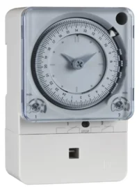 Legrand 049926 PolarRex KKT 230V analog Abtauschaltuhr 2-Kanal mit Tagesscheibe