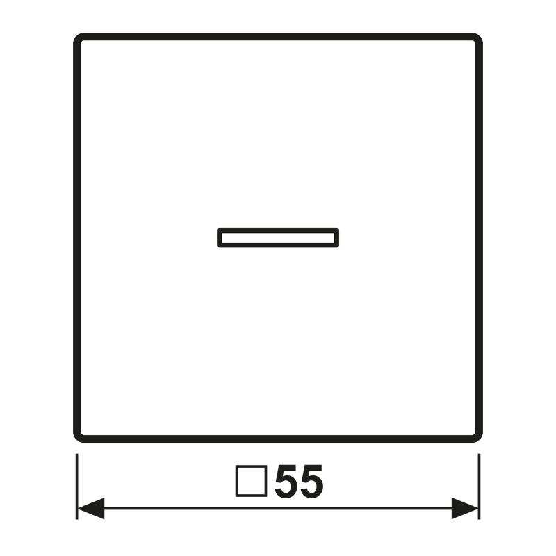 Jung Jung Wippe Symbol TÜR mokka für beleuchtb.Taster A 590 KO5T MO