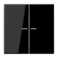 Jung Wippe Lichtleiter schwarz für Taster LS 995 KO5 SW