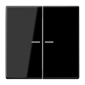 Jung Jung Wippe Lichtleiter schwarz für Taster LS 995 KO5 SW