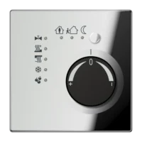 Jung KNX Stetigregler glänzendchr mit integriert Busankoppler GCR 2178