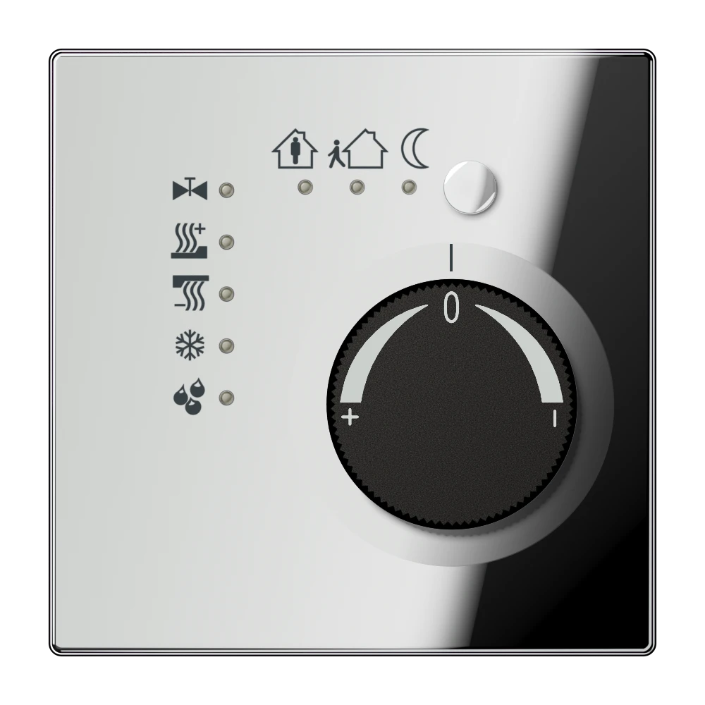 Jung Jung KNX Stetigregler glänzendchr mit integriert Busankoppler GCR 2178
