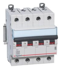 Legrand 404262 TX3 LS-Schalter C 63A 4-polig 10kA 400VAC 4TE