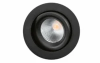 SG LEUCHTEN LED-Einbaustrahler 7W Konverter Junistar Lux IsoSafe 902526 1LED schwarz weiß
