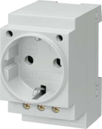 Siemens 5TE6800 SCHUKO Steckdose 16A DIN VDE0620 für Verteilereinbau
