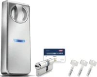 Somfy Smartes Türschloss ABUS Türb dicke 4,5-7,5cm 1870616