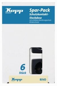 Kopp 945115050 6Steckdose BS RIVO ant
