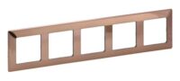 Legrand 754165 Rahmen 5-fach Valena Life Kupfer Thermoplast