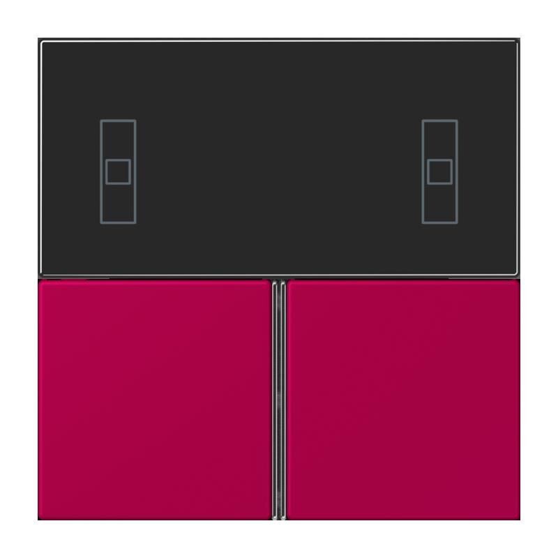 Jung Jung LC4093TSA230 KNX Tastensatz für Komfortregler LC32101