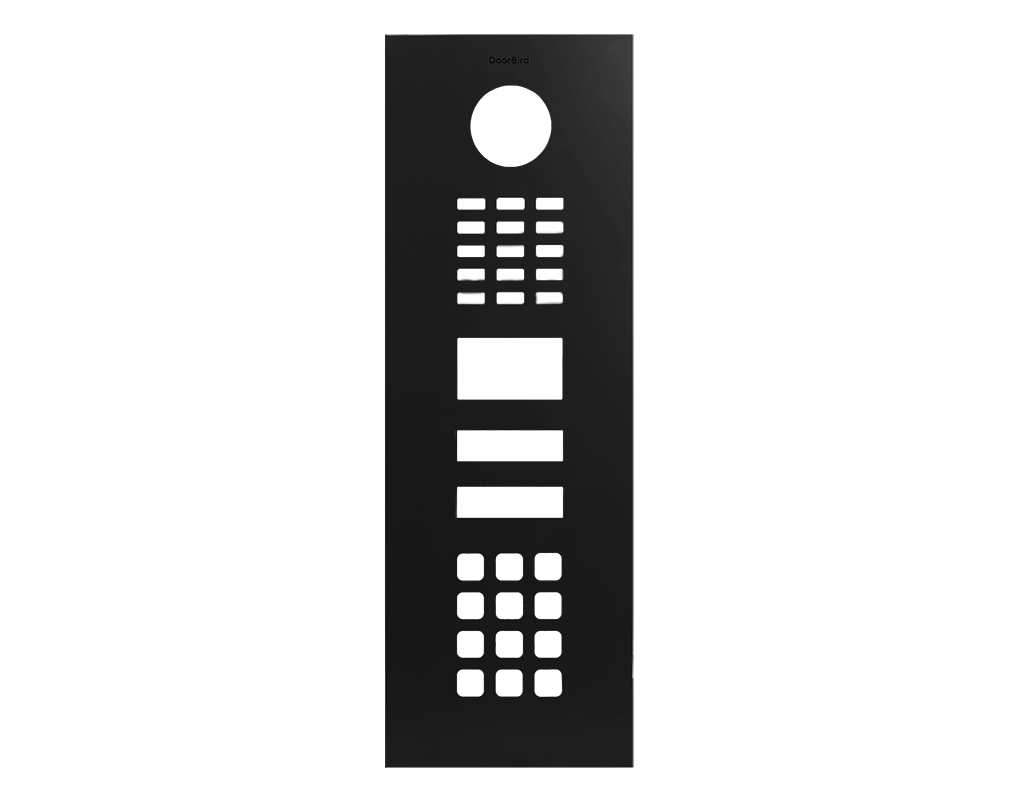 Doorbird DoorBird D2102KV Frontblende – Graphitschwarz