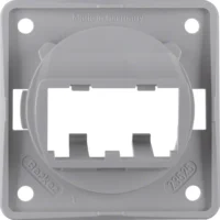 Berker Tragplatte grau f.2 MINI-COM Module 945592507