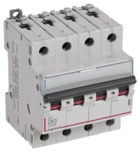 Legrand 409539 DX3 LS-Schalter D 63A 4-polig 10kA 400VAC 4TE