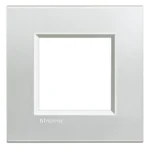 BTicino LNA4802AG LivingLight Abdeckrahmen 1-fach 2M Silber