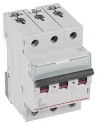 Legrand 403537 TX3 LS-Schalter C 1A 3-polig 6kA 400VAC 3TE