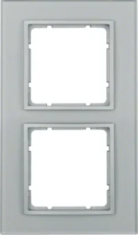 Berker Glasrahmen 2-fach 10126414