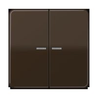 Jung BTCD17102BR JUNG HOME Taster 2fach