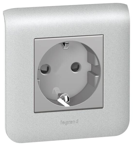 Legrand Legrand 079213 Steckdose 2M Mosaic Aluminium