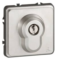 Legrand 077875 DIN-Profil Gruppentaster Jalousie (SK) Soliroc IP54 IK10 grau