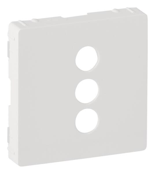 Legrand Legrand 754720 Abdeckung für RCA 3-fach Einsatz Valena Life ultraweiß