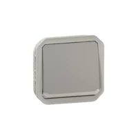 Legrand 069533L Plexo New Einsatz Taster Kontroll 10 A Steckklemme(SL) IK 08 Grau