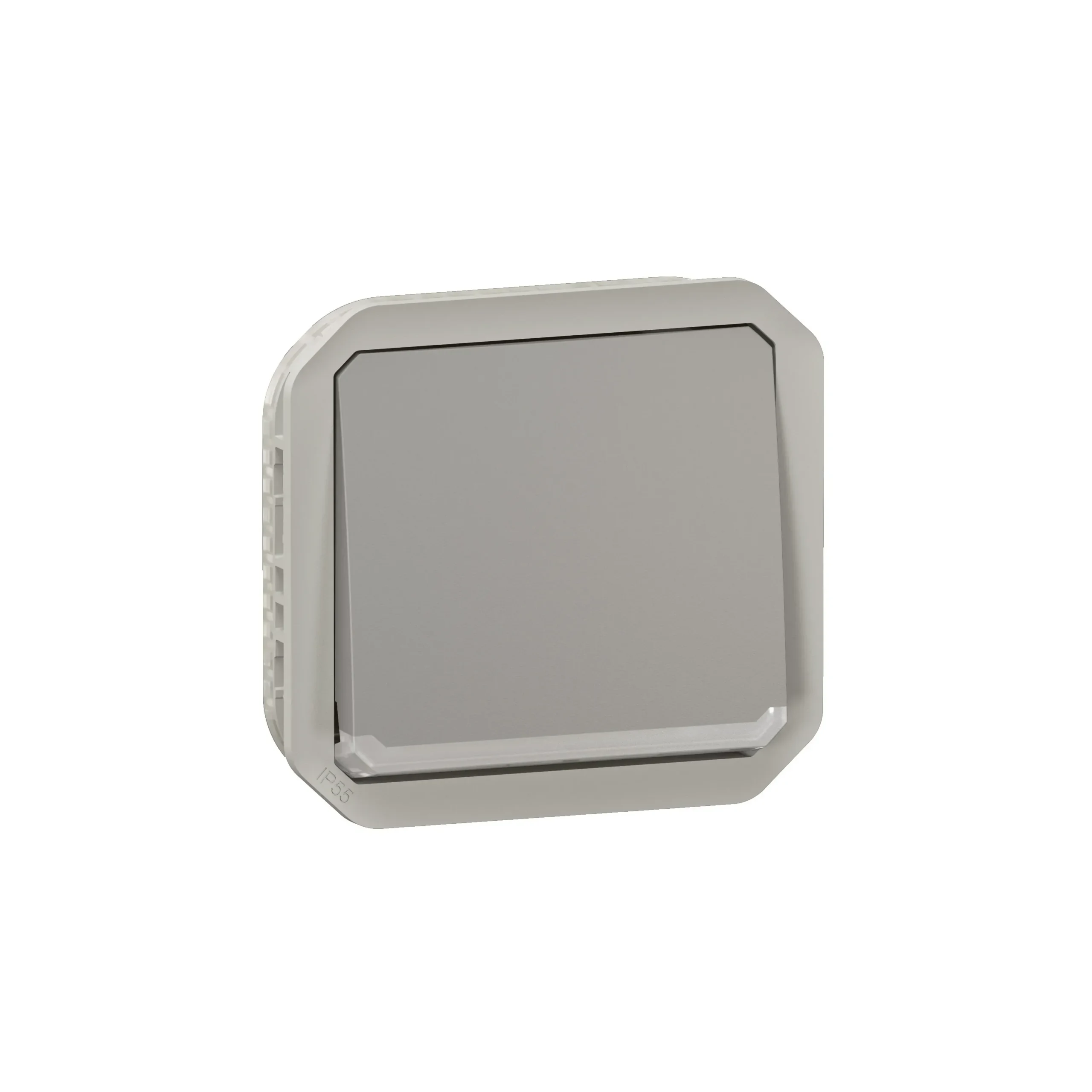 Legrand Legrand 069533L Plexo New Einsatz Taster Kontroll 10 A Steckklemme(SL) IK 08 Grau