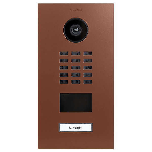 Doorbird DoorBird D2101V IP Video Türsprechanlage – RAL 8004