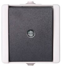 Kopp 540396001 AP-FR Taster beleuchtet pAQA hg/dg