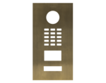 DoorBird D2101V Frontblende – Echtes Messing