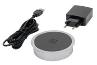 Kopp 939650017 VersaCHARGER schwarz/chr