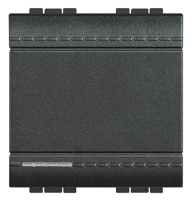 Legrand BTicino L4005M2A Taster 1-polig (NO) 2M SK Anthrazit