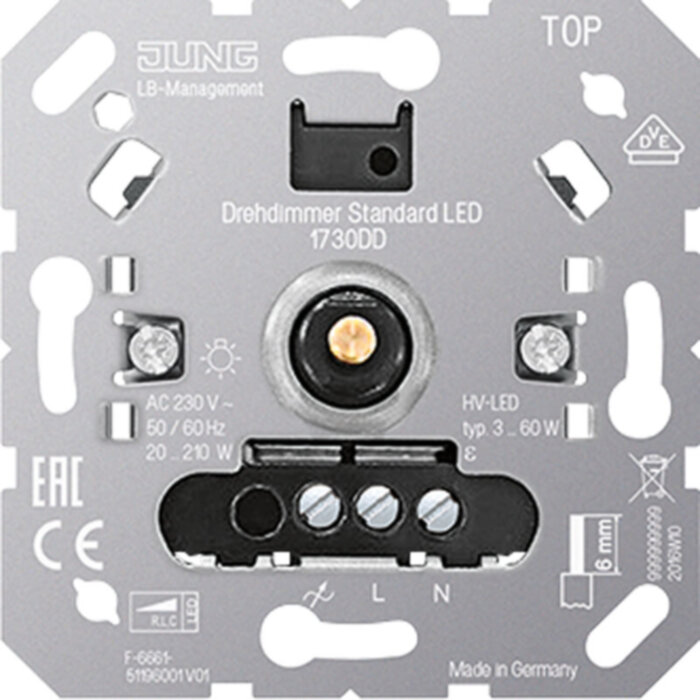 Jung LED-Drehdimmer Standard 1730 DD – Bild 1