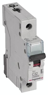Legrand 404174 TX3 LS-Schalter C 32A 1-polig 10kA 230/400VAC 1TE