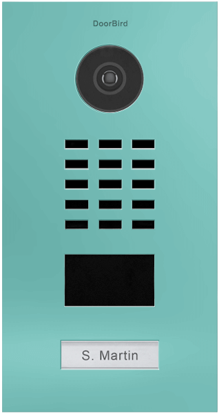 Doorbird DoorBird D2101V IP Video Türsprechanlage – RAL 6027