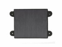 DoorBird Gravierbare Edelstahlblende für D2101XH – Titan-Optik (PVD)