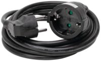 Kopp 143205043 Verlängerung 3m H 05 VV-F3G1,5qmm schwarz