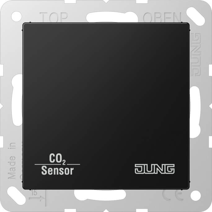 Jung Jung KNX-CO2-Sensor graphitschwarz matt CO2 A 2178 BF SWM