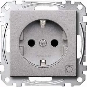 Merten SCHUKO-Steckdose alu Kennz Trockner MEG2351-0460