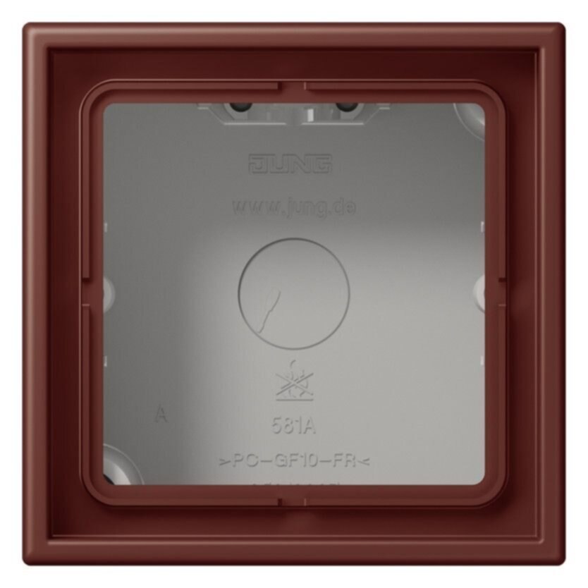 Jung Jung LC 581 A 235 AP-Kappe 1-fach Duroplast lackiert Serie LS terre sienne brûlée 31