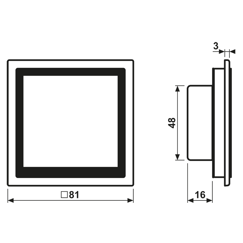 Jung Jung LCZ 459 BFD1S232 KNX Raumcontroller LS TOUCH NaV l'ocre rouge