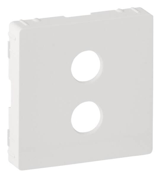 Legrand Legrand 755280 Abdeckung 1-fach für Laut- sprecherdose 4mm Valena Life ultraweiß