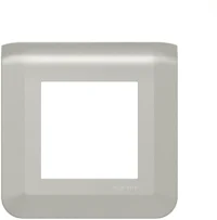 Legrand 079302L Rahmen 2-modulig horizontal Mosaic Aluminium