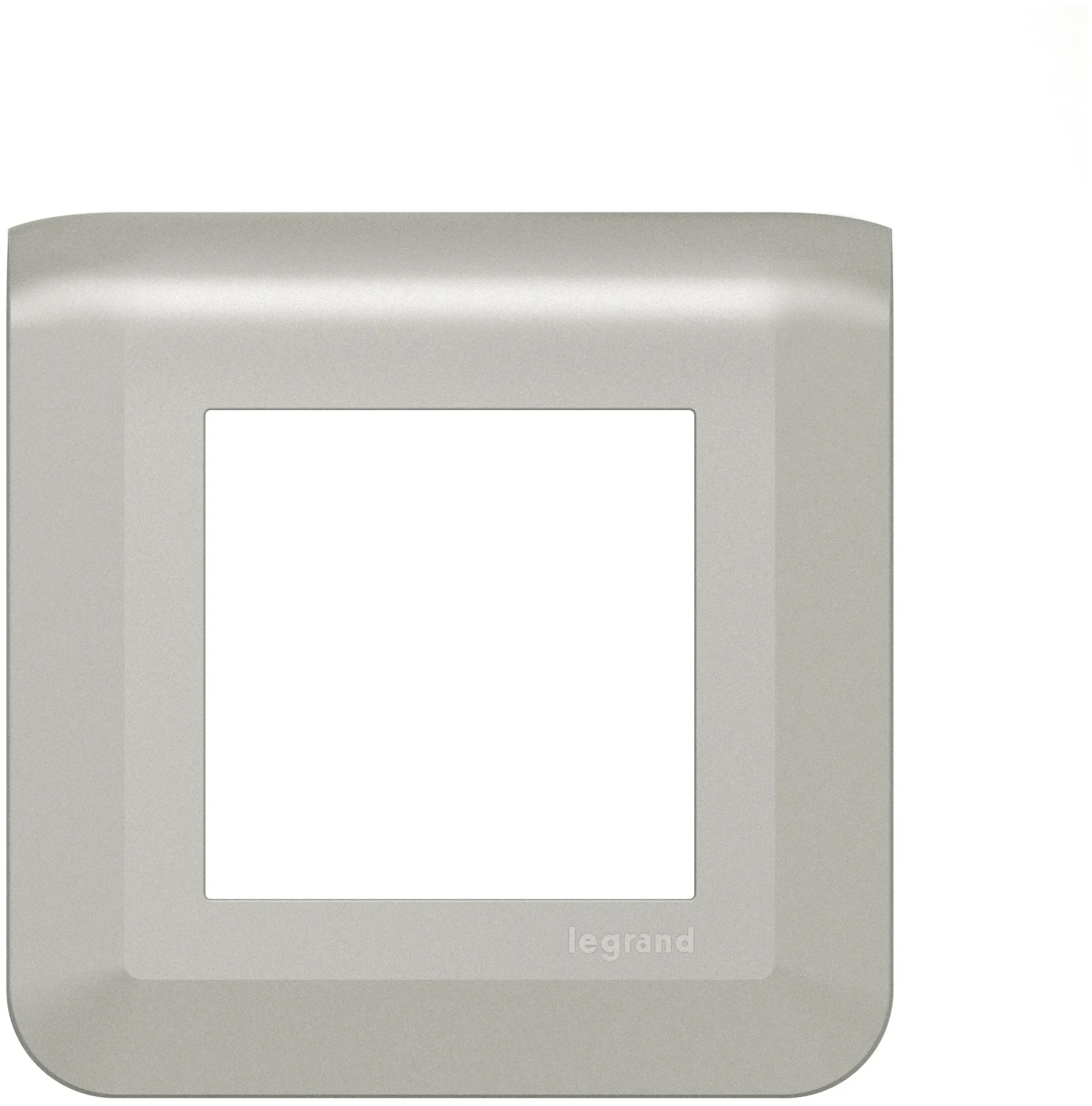 Legrand Legrand 079302L Rahmen 2-modulig horizontal Mosaic Aluminium