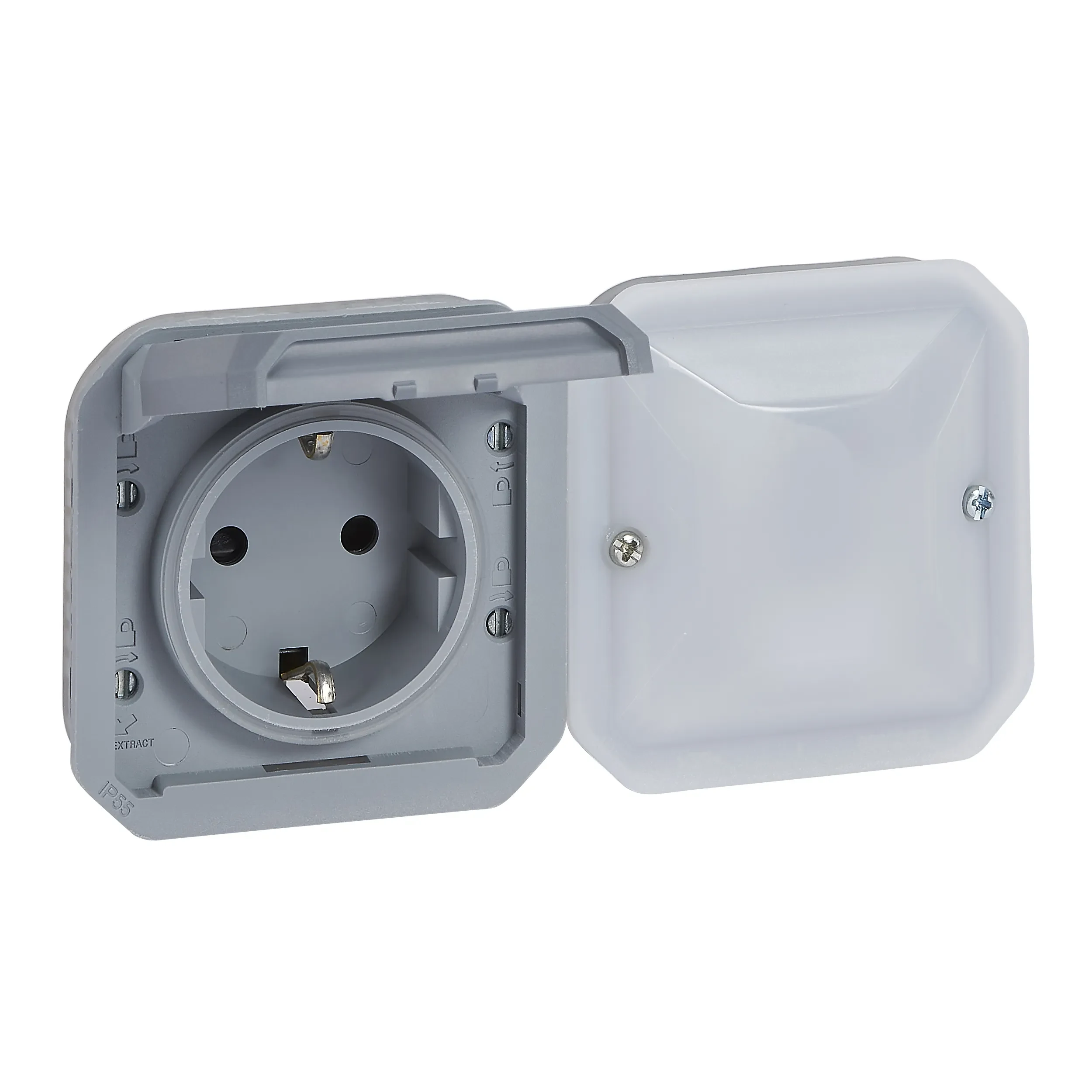 Legrand Legrand 069877L PlexoNew with Netatmo Einsatz Schutzkontakt-Steckdose IP44