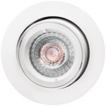 SG LEUCHTEN LED-Einbaustrahler 6,2W dimmbar JUPITER 931931 1LED weiß 3000K weiß 455lm