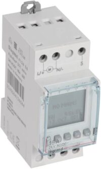 Legrand 412656 AlphaRex³ D21 24VAC digital Astrozeitschaltuhr 1-Kanal 2TE