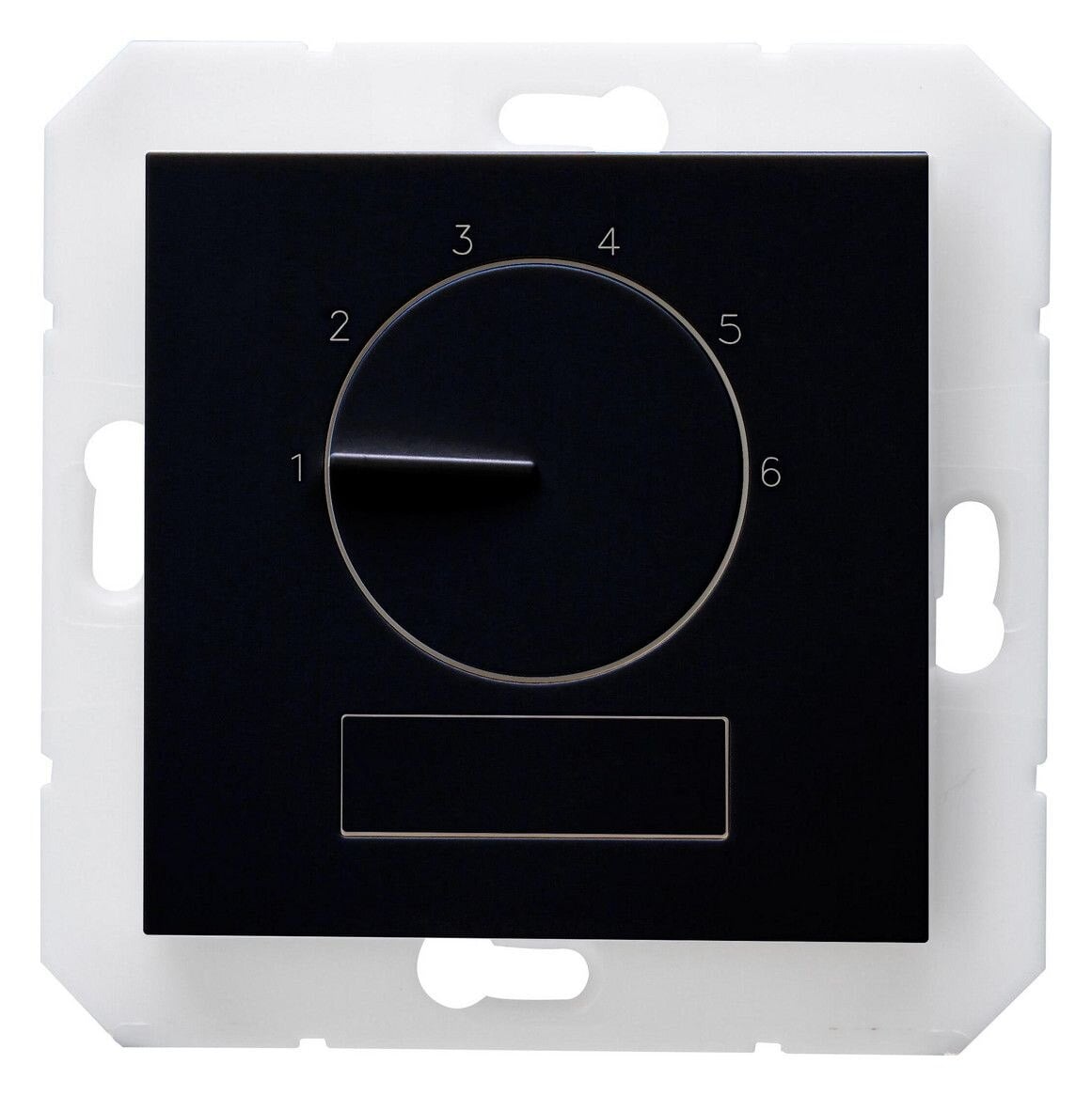 Kopp Kopp 296550005 HK07-elektronisches Raumthermostat "Basic" Farbe:schwarz