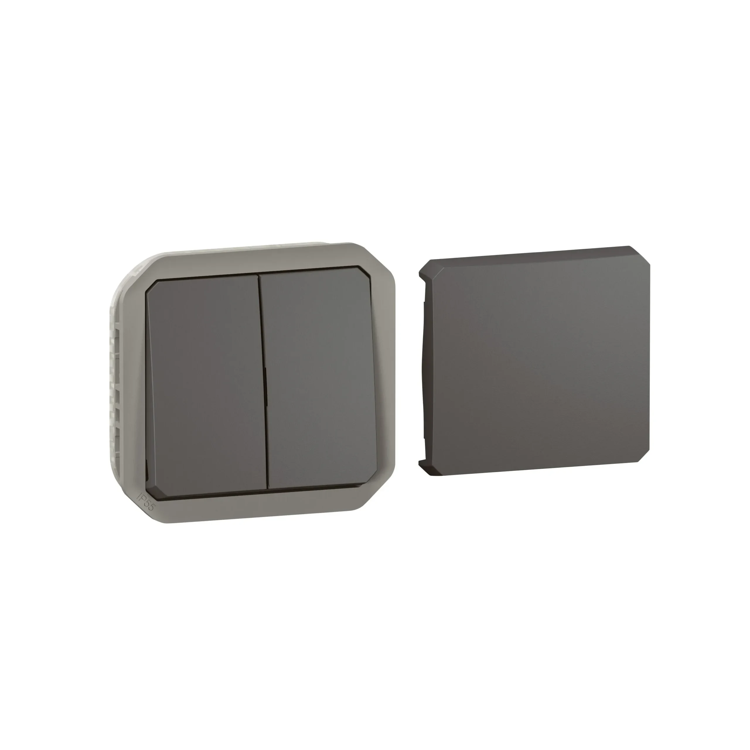 Legrand Legrand 069800L Plexo New Eins Multifunktionsschalter 10AX/Taster 10A