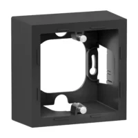 Legrand 765498 SEANO APgehäuse 1-fach in der Farbausführung Anthrazit lackiert