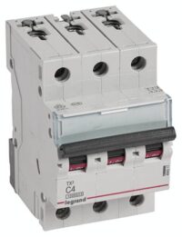 Legrand 404217 TX3 LS-Schalter C 4A 3-polig 10kA 400VAC 3TE
