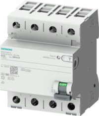 Siemens 5SV3346-4 FI-Schutzschalter 4polig Typ B kurzzeitverzögert 63A 30mA
